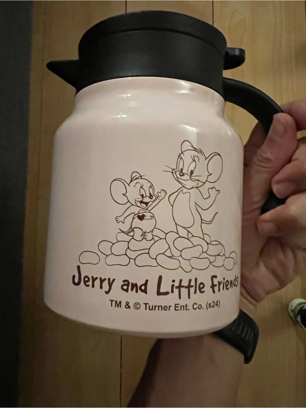 Pastel Pink Sweet Candy Coffee Carafe - Tom & Jerry